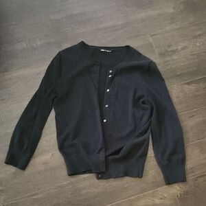 H&M Black Cardigan Sweater